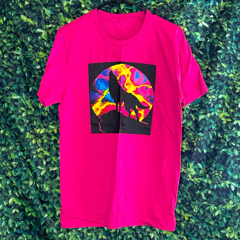 Pink Wolf Tee